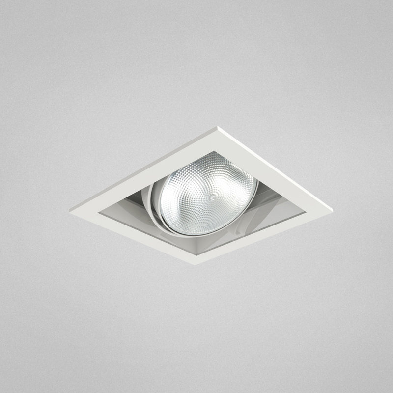 Ensemble de lumières encastrées multiples 1 lumière