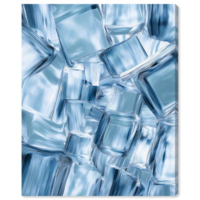 «Crystal Cubes», reproduction d'art sur toile par Art Remedy
