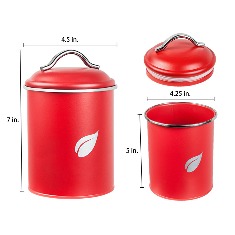 Saf-care Metal Canister - Set of 3