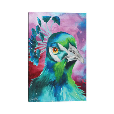 Peacocks Of A Feather by Elizabeth Medley - Gallery-Wrapped Canvas Giclée on Canvas