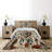 Polyester Floral Coverlet-96150868
