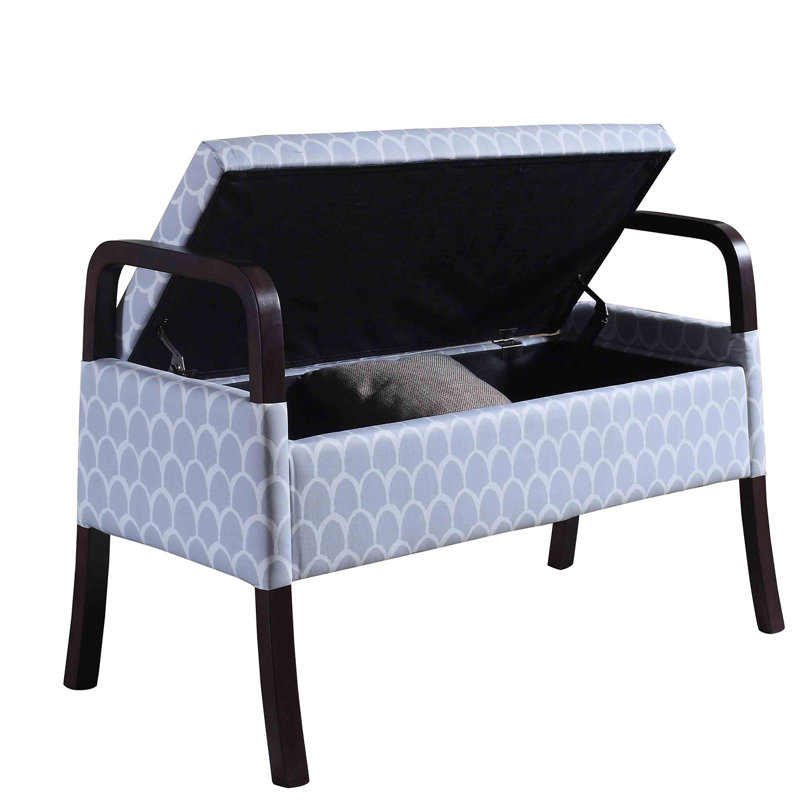 Microfiber / Microsuede Upholstered Storage Bench