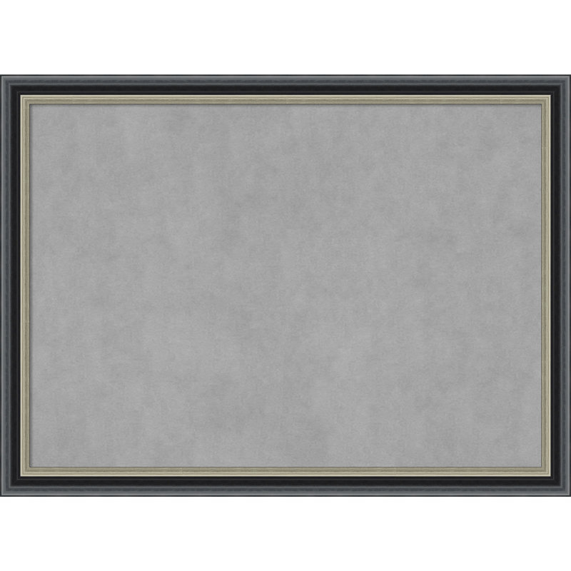 Tableau magnétique magnétique en métal, 23" H x 31" W