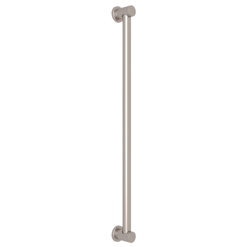 Lombardia 18" Grab Bar, Satin Nickel, 36" W