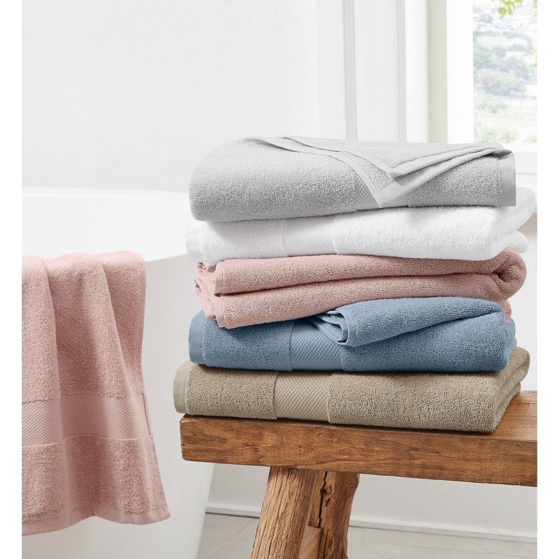 Cannon 10 Piece Turkish Towel Set, Gray