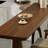 Nut-brown Straight Solid Wood Bar Table