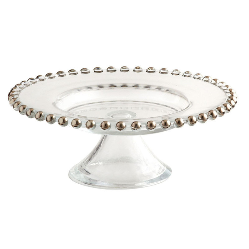 Présentoir à gâteaux Fredrickson, Argent