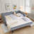 Cozy Daybed With Trundle, Usb Port And Adorable Wave Shaped-1585200886