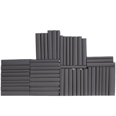 Slate Wrapped Book Wall, S/50