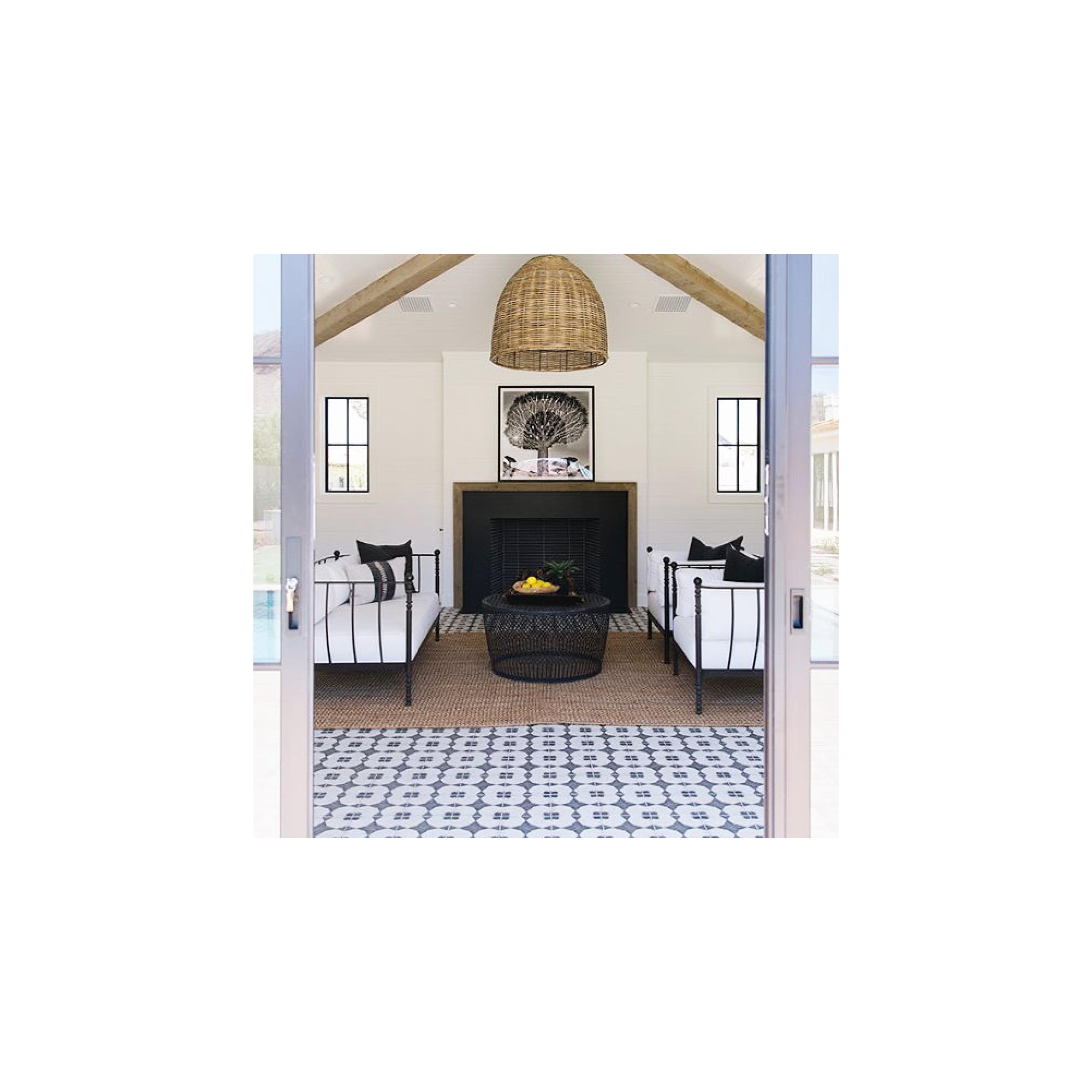 Enchante Decorative 8" x 8" Porcelain Field Tile in Moderno