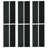 4"x1" Adhesive Hook and Loop Strip 6/pk