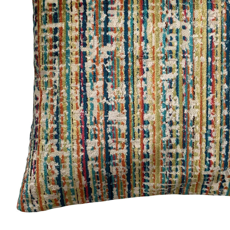 Reversible Throw Pillow, 20" x 20", Green