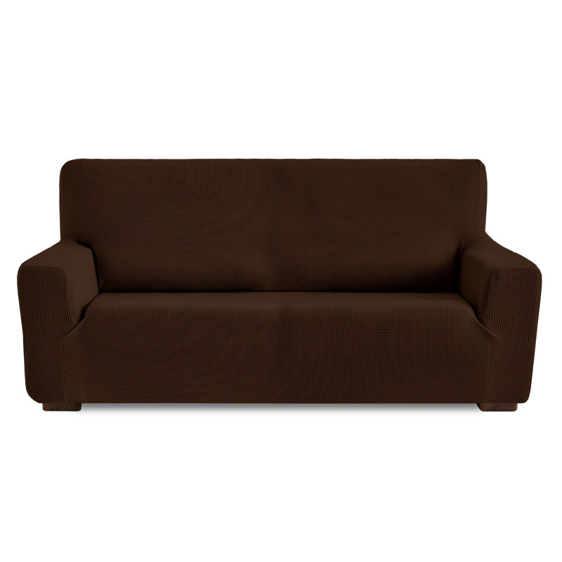 Monaco Sofa Slipcover, Brown, 110cm H x 265cm W x 1cm D