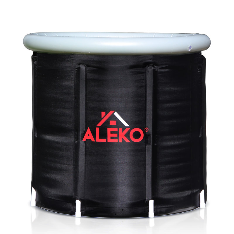 ALEKO Black Insulated Cold Plunge , No Chiller Included