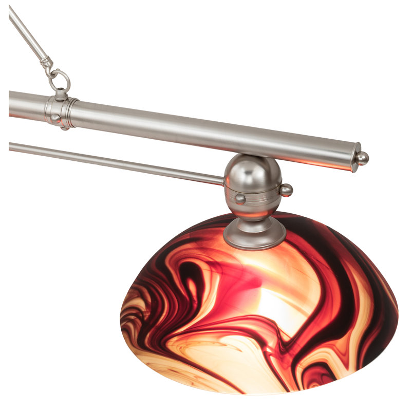 luminaire suspendu 3 lumières, Tourbillon cabernet