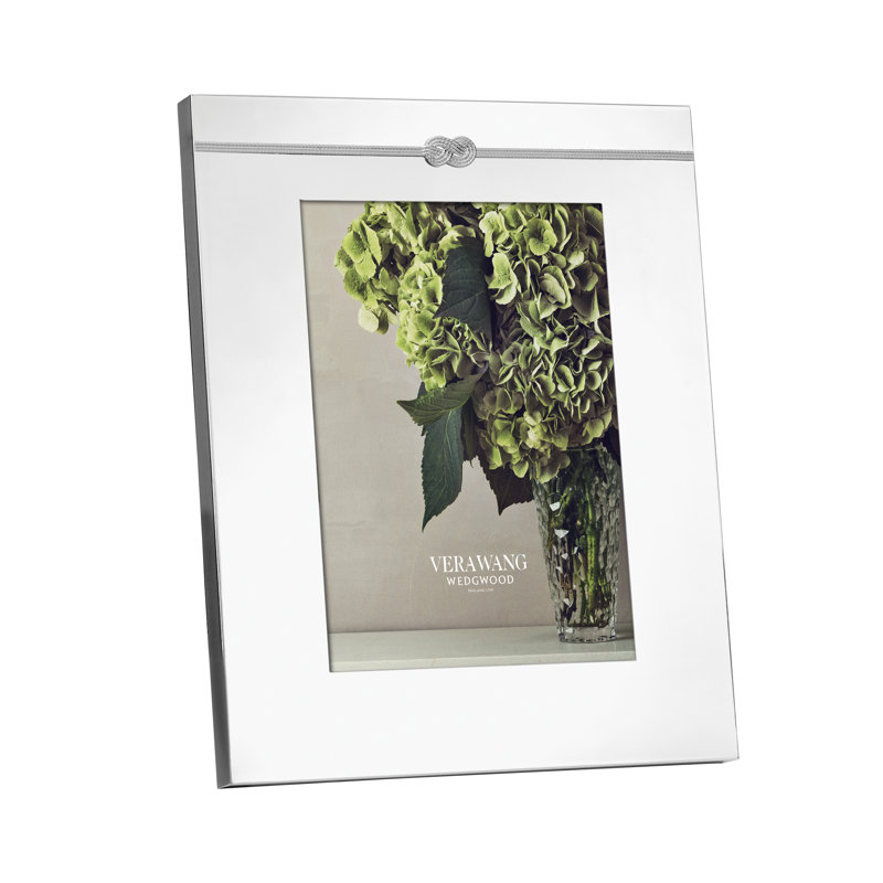 Infinity Single Picture Frame in Silver, 8" x 10"