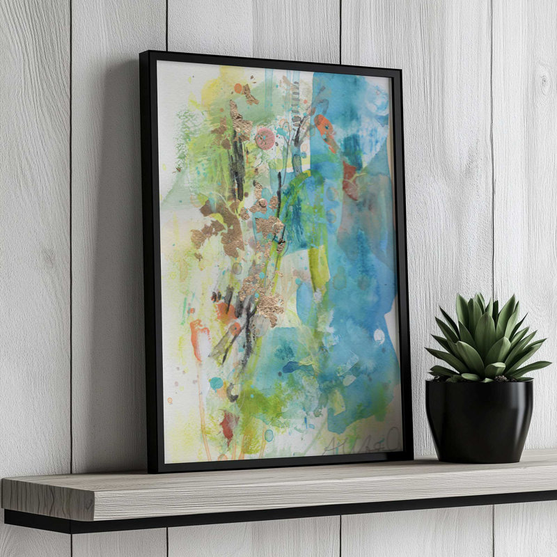 «My Story His Glory» par Allison Ford, reproduction d'art, H 18 po x l 12 po, Brun