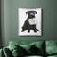 «Love and Labrador», toile encadrée de qualité supérieure - prête à être accrochée-778547017-778547021