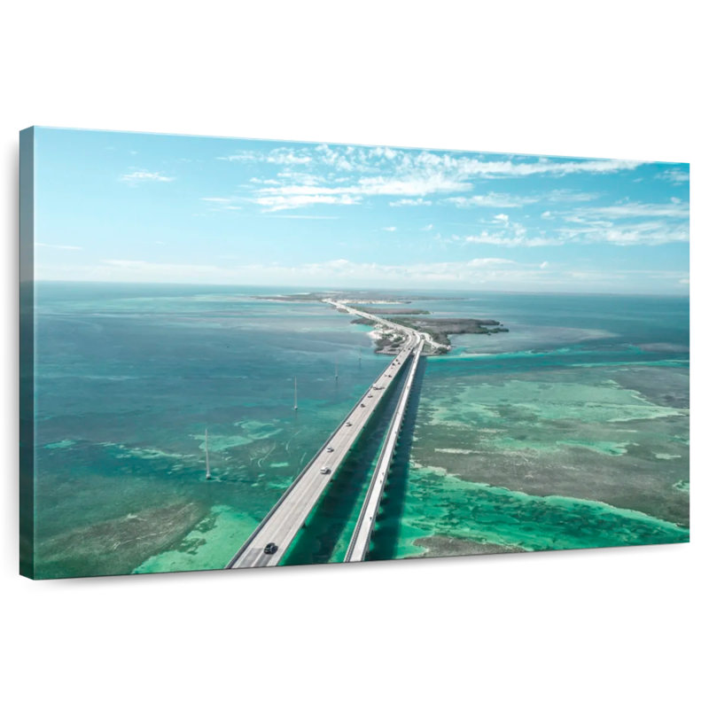 Lilie Wonderful Seven Mile Bridge, H 16 po x l 24 po