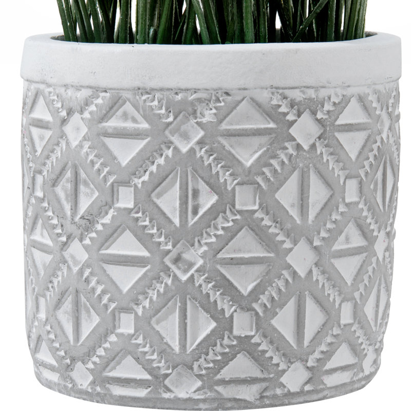 22.86cm Faux Onion Grass Grass