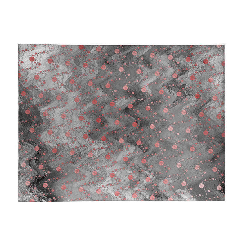Tapis noir de planètes et d’étoiles monochrome, Rectangle 9 pi x 12 pi
