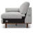 Morrison - Right Sectional Sofa - Mist Grey