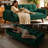 Linen-Upholstered Folding Sofa, Adjustable Recliner-Style Sofa Bed, Suitable For Living Rooms, Apartments, Or Offices-1129783745