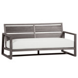 Avondale Teak 69.5" Wide Outdoor Loveseat with Cushions