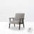 Rustic Manor Yoselin Linen Armchair For Living Room Entryway-1363477718