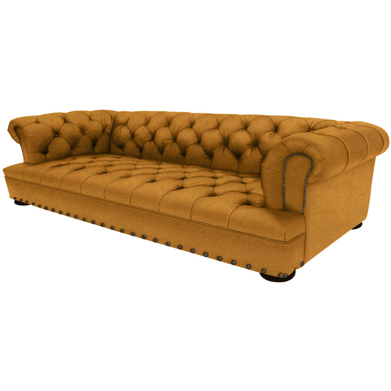 Leather Sofa, Coffee Bean, 109-08, Hair Hide Brown/White
