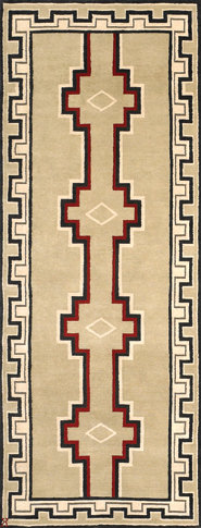Mesa Wool Southwestern Area Rug, Rectangle 8' x 10'