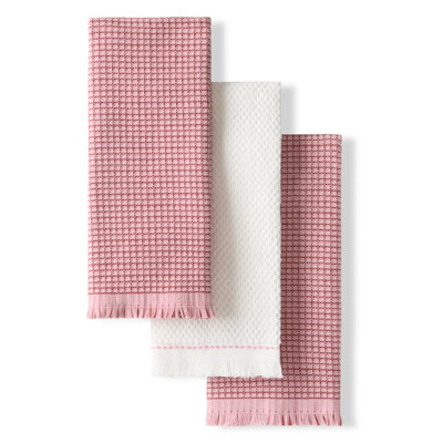 KITCHENAID Gourmet Series Gridlines Kitchen Towels 3-Pack