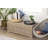 Tevis Wicker Flip Top Storage Bench