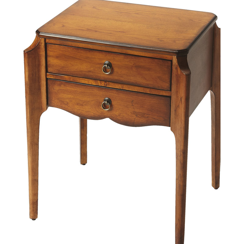 End Table, Olive Ash Burl