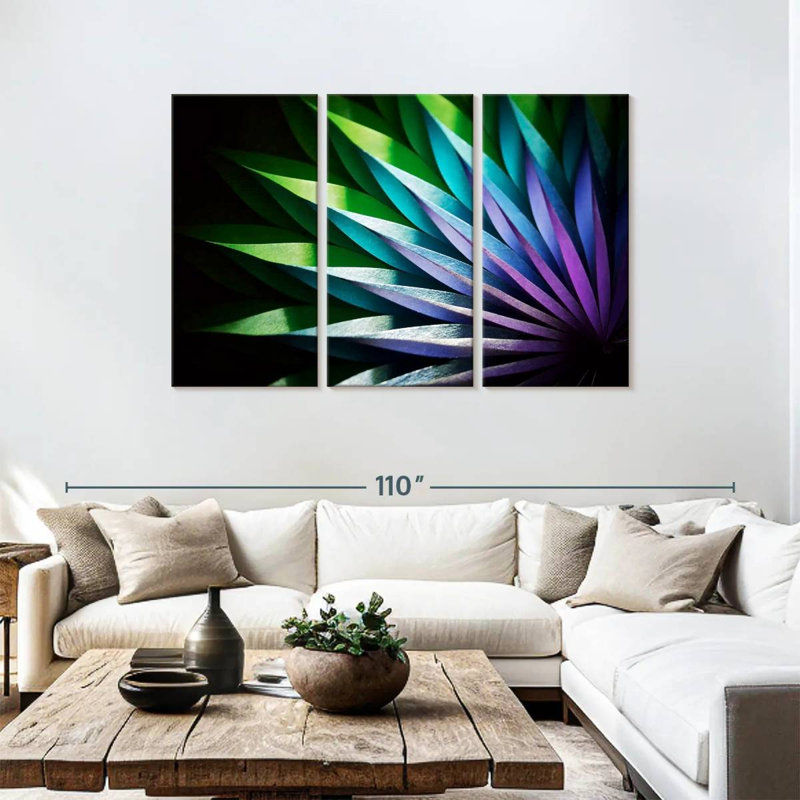 Avery Colored Paper Flower, 48" H x 74" W