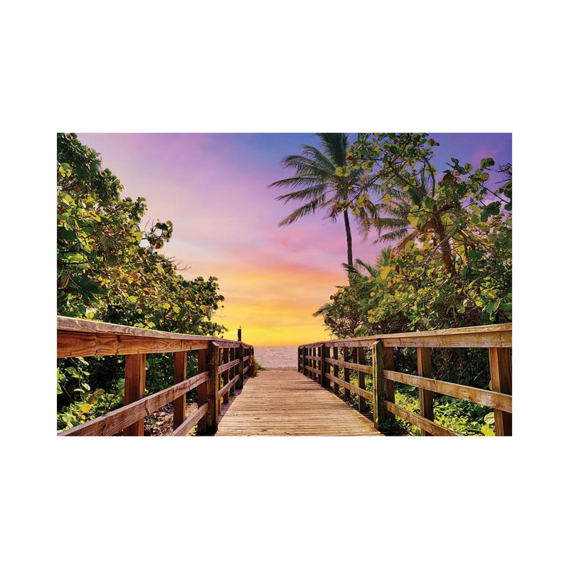 Summer Sunrise by Susanne Kremer - Wrapped Canvas Gallery-Wrapped Canvas Giclée, 66.04 cm H x 45.72 cm W