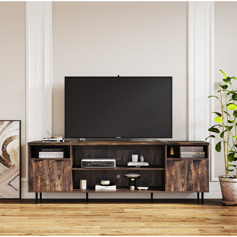 Console média Firminio, Brun foncé