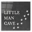 «Little Man Cave» par Imparfect Dust, art mural en verre acrylique-1841488595