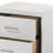White Finish Nightstand