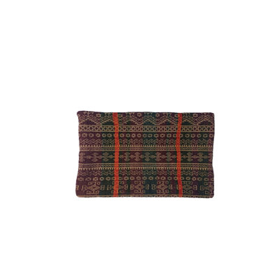 Geoffrey Kilim Handwoven Heavy Metal Cushion Cover