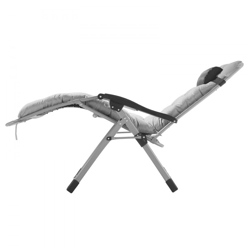 Fauteuil inclinable 26 po Zero Gravity, Gris, Noir