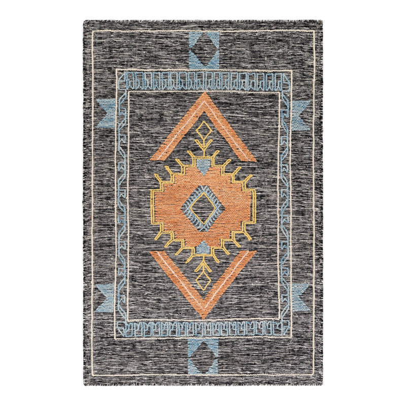 Haymana Rose Roop Haymana Rug, Rectangle 4'1" x 6'1"