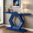 Ethereal 55.1" Farmhouse Wood Console Table-316320004