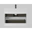 Meuble-lavabo blanc de 30 po avec lavabo Alice-2025959880