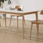 Combinaison moderne de table à manger et de chaise-103440155