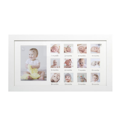 Irio White Picture Frame with Mat