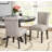 Ozias 18.75'' H Tufted Upholstered Parsons Chair-28212653