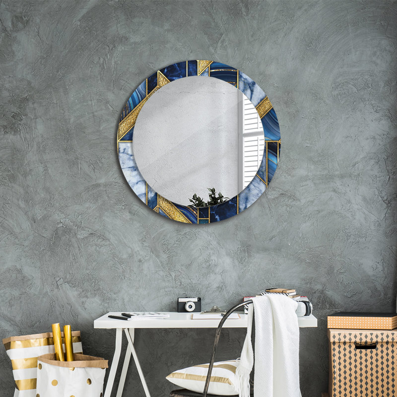 Huldar Glass Flat Wall Mirror