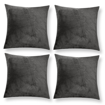 Apex Crushed Velvet Cushion Cover Set