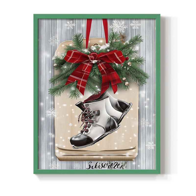 «Christmas Holiday Art», reproduction encadrée XLV